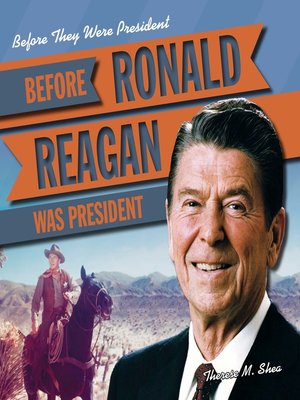 cover image of Before Ronald Reagan Was President